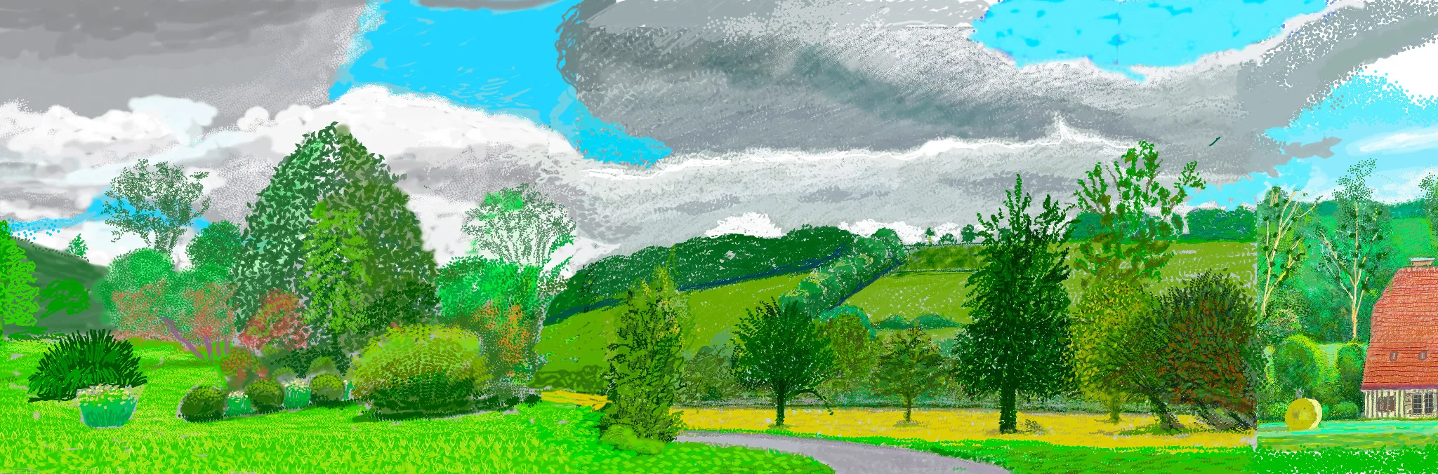 A Year in Normandie, David Hockney